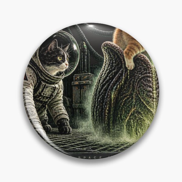 Item preview, IN SPACE, NO ONE CAN HEAR YOU MEOW. designed and sold by Cohaagens Bazaar.
