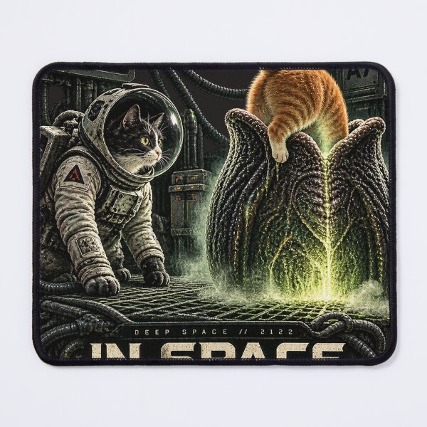 Item preview, IN SPACE, NO ONE CAN HEAR YOU MEOW. designed and sold by Cohaagens Bazaar.