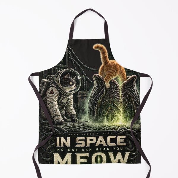 Item preview, IN SPACE, NO ONE CAN HEAR YOU MEOW. designed and sold by Cohaagens Bazaar.