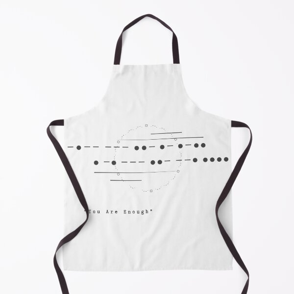 Item preview, You Are Enough Morse Code designed and sold by ChartGifts.