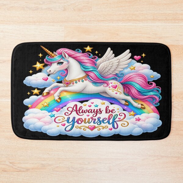 Item preview, Always Be Yourself – Magical Rainbow Pegasus designed and sold by TroviTutto.