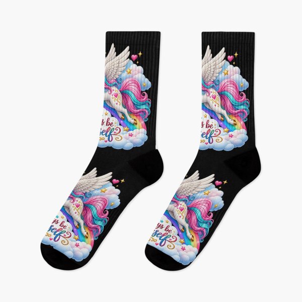 Item preview, Always Be Yourself – Magical Rainbow Pegasus designed and sold by TroviTutto.