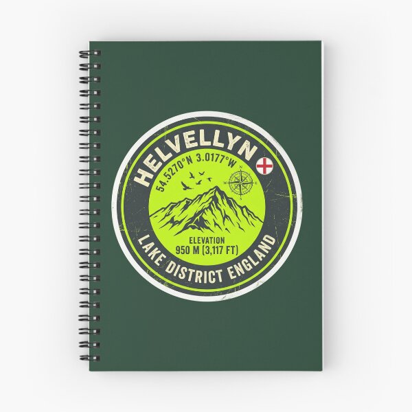 Item preview, Helvellyn Lake District England Mountain Elevation 950m designed and sold by jeshands.
