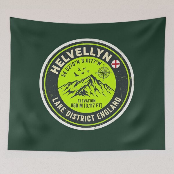 Item preview, Helvellyn, Distrito de los Lagos, Inglaterra. Montaña. Altitud: 950 m. designed and sold by jeshands.