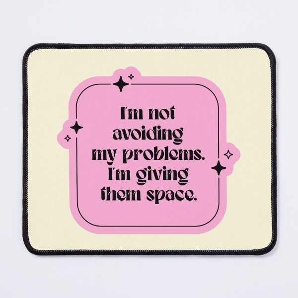 Item preview, I’m Giving My Problems Space designed and sold by jianina-alondra.