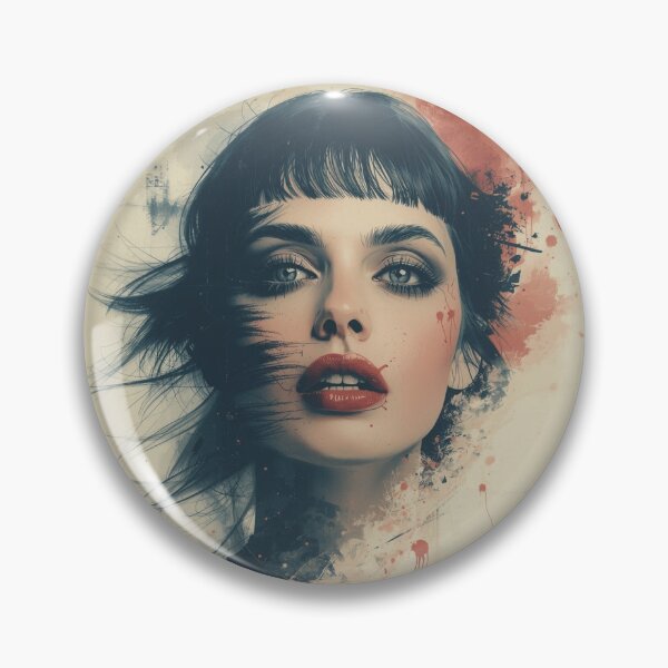 Item preview, Trash Polka Goth Girl Avant Garde Grunge Graphic designed and sold by ERODED SELF.
