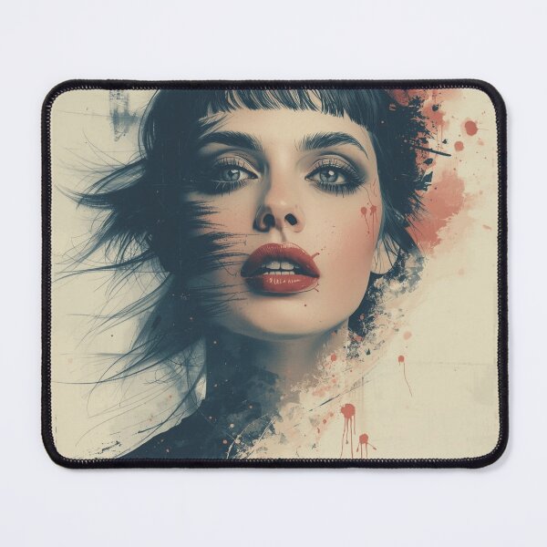 Item preview, Trash Polka Goth Girl Avant Garde Grunge Graphic designed and sold by ERODED SELF.
