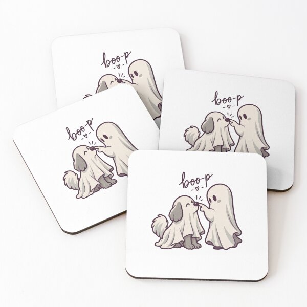 Item preview, Ghost Dog Boo-p designed and sold by LuveraxArt.