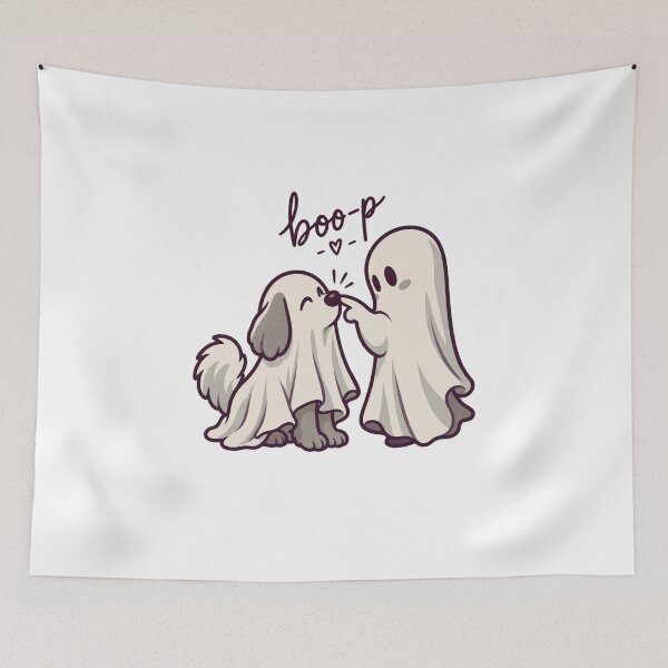 Item preview, Ghost Dog Boo-p designed and sold by LuveraxArt.