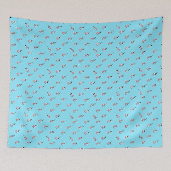 Item preview, Shrimp Shrimping Shrimp Pattern designed and sold by ArtbyShayne4u8.