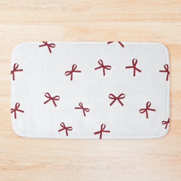 Item preview, Minimalist Red Ribbon Bows Seamless Pattern designed and sold by SassyArtistry.