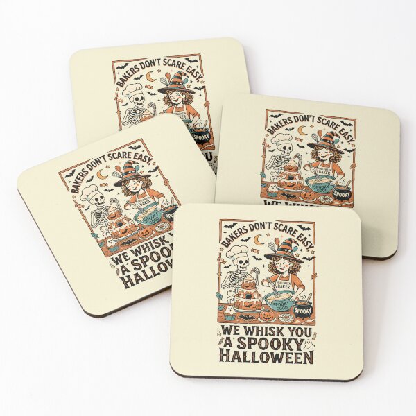 Item preview, Bakers don't scare easy - Halloween for bakers & confectioners designed and sold by ParadoxParadox.