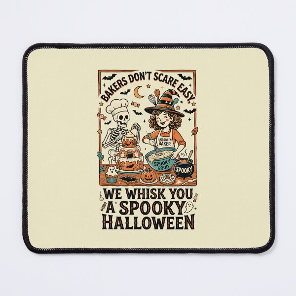 Item preview, Bakers don't scare easy - Halloween for bakers & confectioners designed and sold by ParadoxParadox.