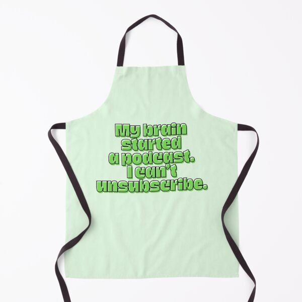 Item preview, My Brain Started a Podcast designed and sold by jianina-alondra.