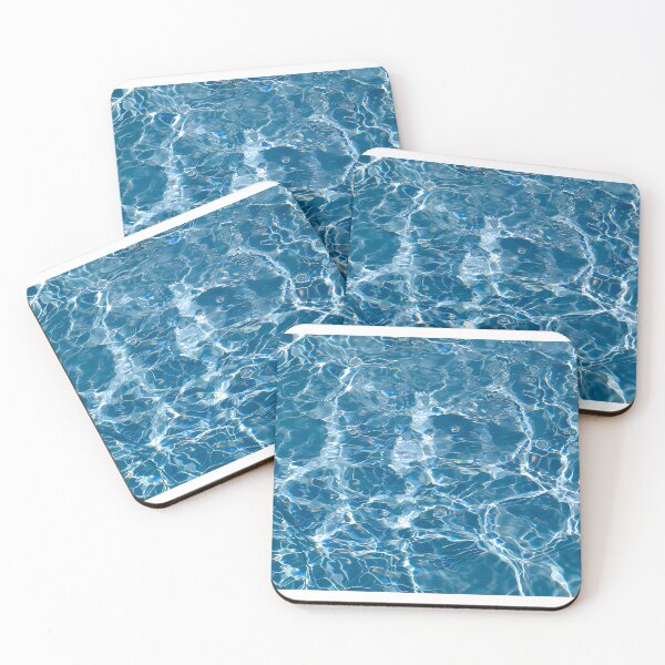 Item preview, AZURE DREAM - Crystal Clear Blue Water Ripples With Dancing Sunlight Reflections designed and sold by HoMya.