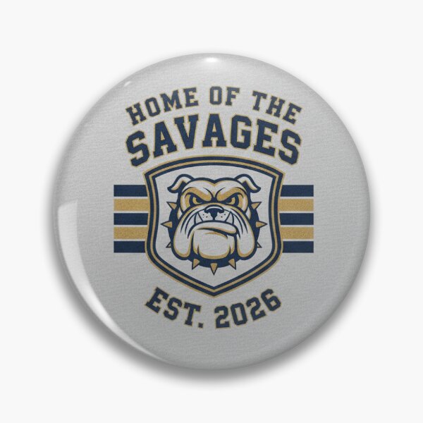 Item preview, Home of the Savages Est 2026 Varsity Crest Tee designed and sold by Viviglow.