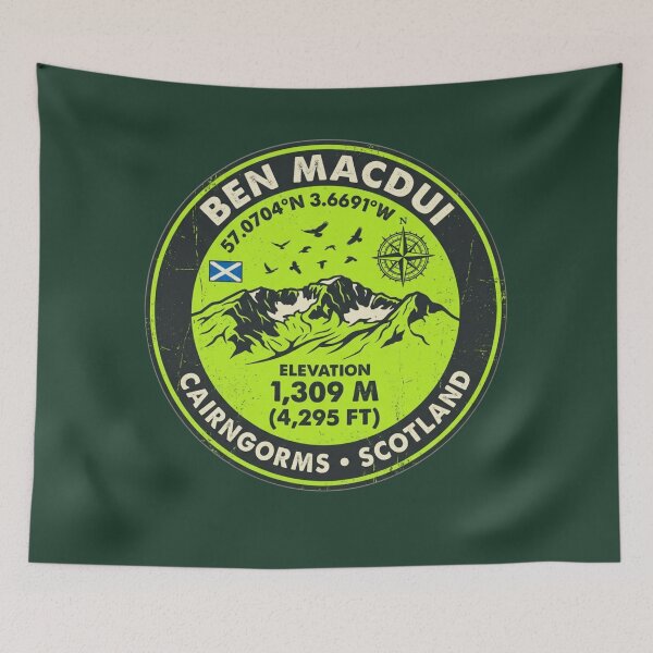 Item preview, Ben Macdui, Cairngorms, Escocia. Montaña. Altura: 1309 m. designed and sold by jeshands.