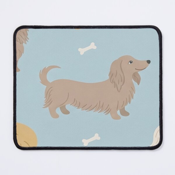 Item preview, Cute Dachshund Wiener Dogs Seamless Pattern designed and sold by SassyArtistry.