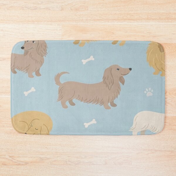 Item preview, Cute Dachshund Wiener Dogs Seamless Pattern designed and sold by SassyArtistry.