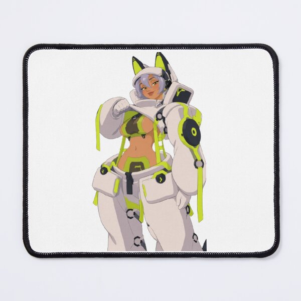 Item preview, Neon Catgirl Space Pilot – Retro Sci-Fi Cartoon Pin-Up designed and sold by Hollow Moon Studios..