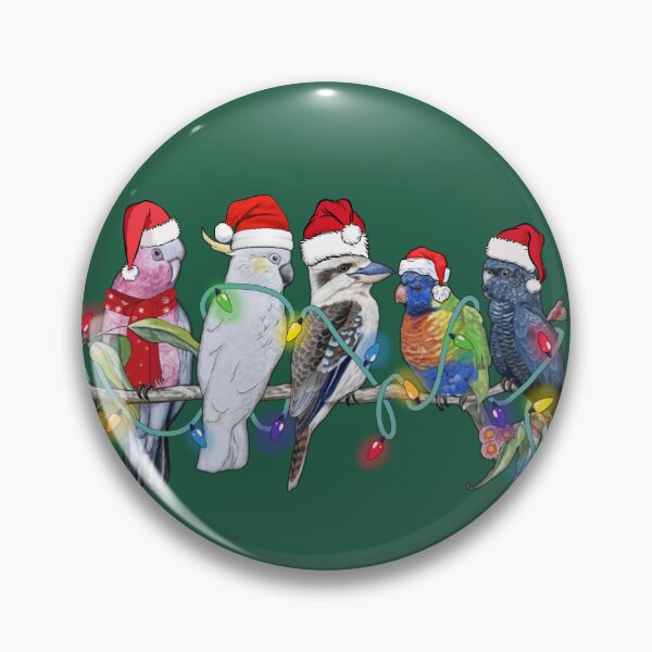 Item preview, Extra festive Australian Birds Christmas Australia Xmas Gift Men Woman Kids designed and sold by Amelia ART G.