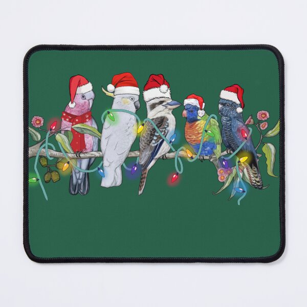 Item preview, Extra festive Australian Birds Christmas Australia Xmas Gift Men Woman Kids designed and sold by Amelia ART G.