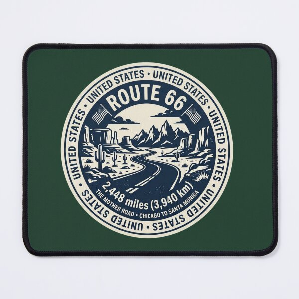 Item preview, Route 66 The Mother Road Chicago To Santa Monica 2448 Miles designed and sold by jeshands.