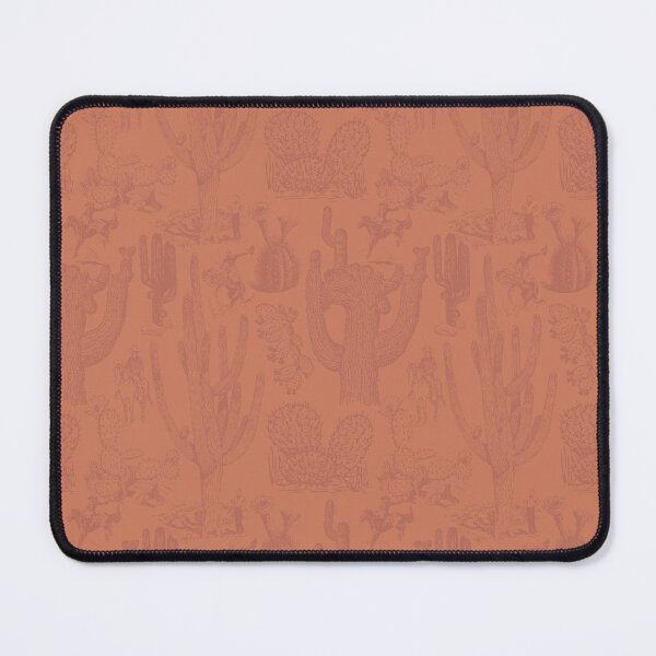Item preview, Western Cactoile in Tonal Copper Coral designed and sold by YesterdayColl.
