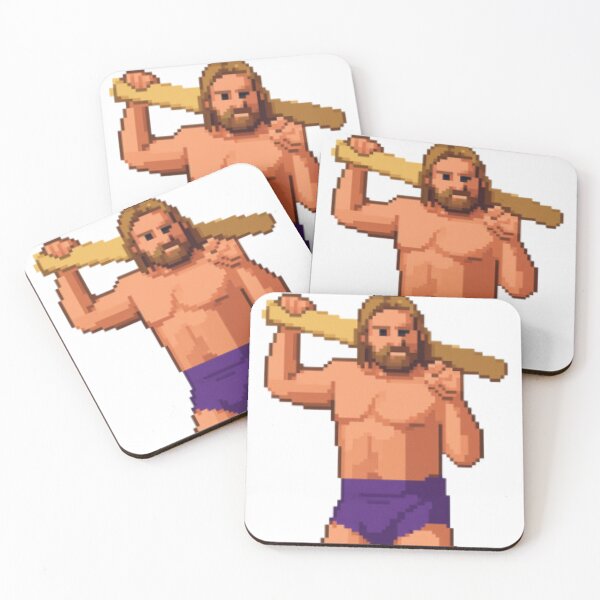 Item preview, Hacksaw Jim Duggan designed and sold by WretroMania.