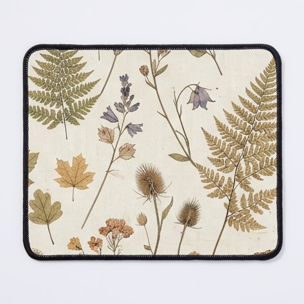 Item preview, Vintage Dried Wildflowers and Ferns Pattern designed and sold by SassyArtistry.