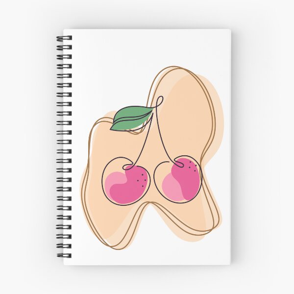 Item preview, Abstract Line Art Cherries Aesthetic Graphic designed and sold by BarakahCrafts.