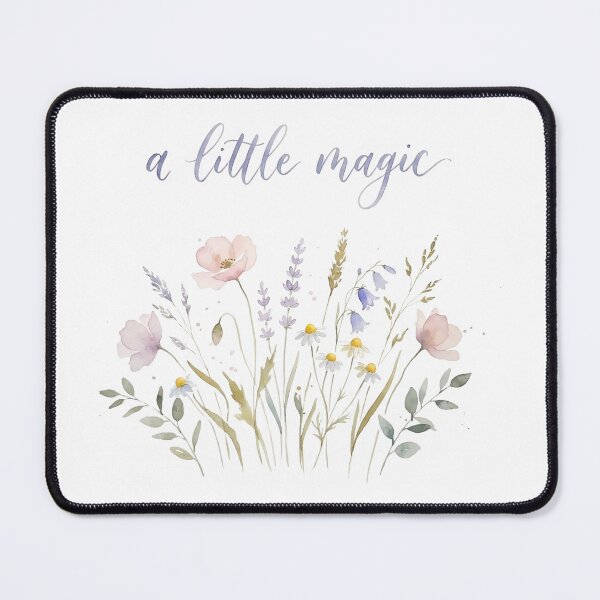 Item preview, A little bit of magic - Watercolor of wildflowers designed and sold by SuperMama1973.