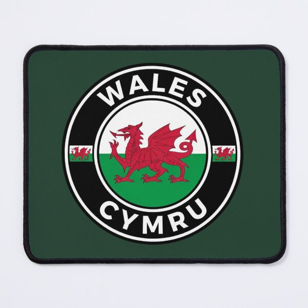 Item preview, Wales Cymru Welsh Red Dragon Flag Emblem designed and sold by jeshands.