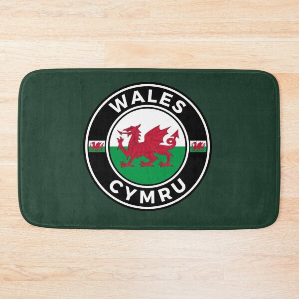 Artikelvorschau, Wales Cymru Welsh Red Dragon Flaggenemblem entworfen und verkauft von jeshands.