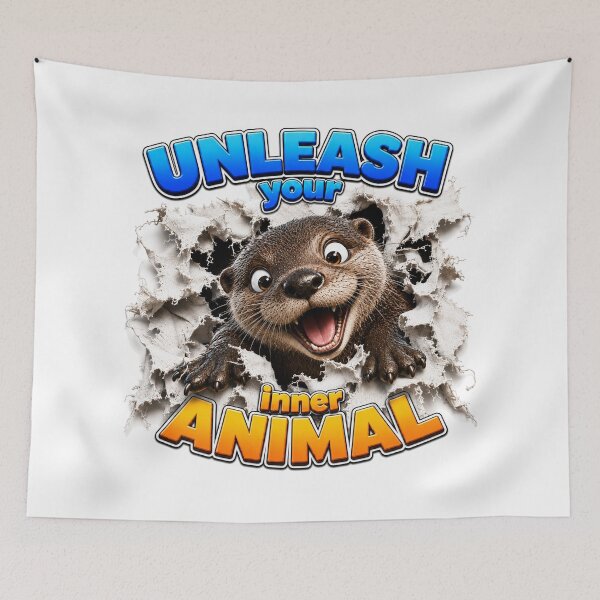 Item preview, Unleash Your Inner Animal - Otter designed and sold by Bor-Suk.