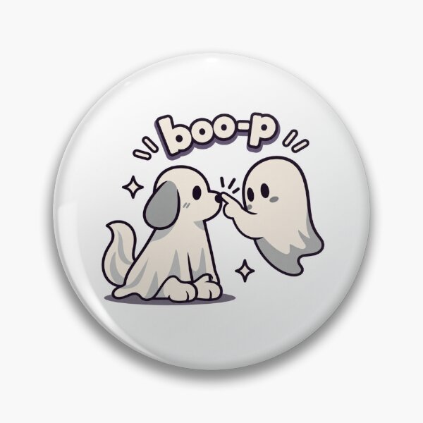 Item preview, Ghost Dog Boo-p designed and sold by LuveraxArt.