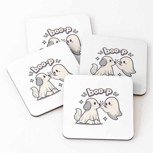 Item preview, Ghost Dog Boo-p designed and sold by LuveraxArt.