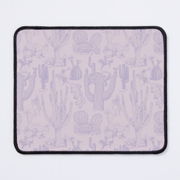 Item preview, Western Cactoile in Pastel Lilac + Lavender designed and sold by YesterdayColl.