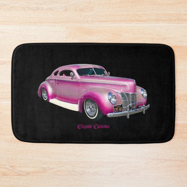 Item preview, 1940 Chopped Coupe Pink Pearl no text, Kustom, Hot Rod, Muscle Car designed and sold by Elegant Customs.