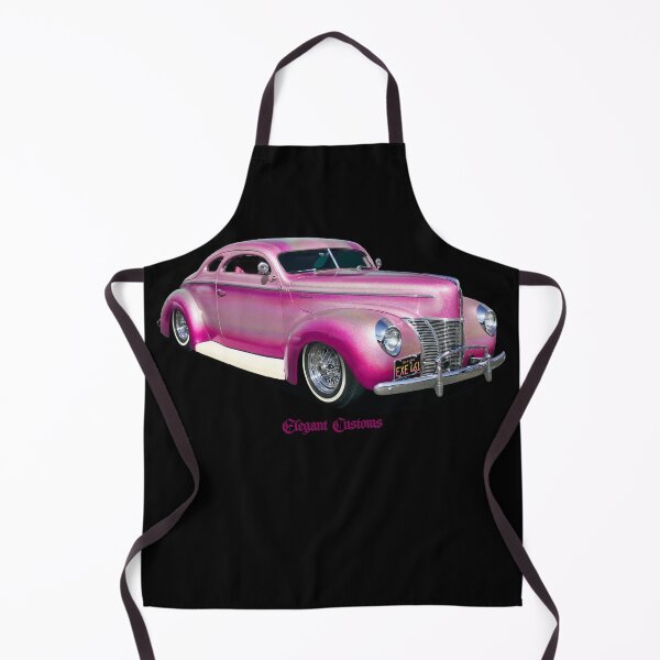 Item preview, 1940 Chopped Coupe Pink Pearl no text, Kustom, Hot Rod, Muscle Car designed and sold by Elegant Customs.