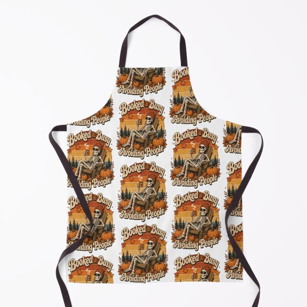 Item preview, Booked And Busy Avoiding People - Halloween designed and sold by InspiredCreatives.