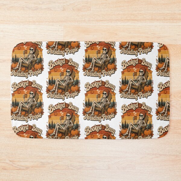 Item preview, Booked And Busy Avoiding People - Halloween designed and sold by InspiredCreatives.