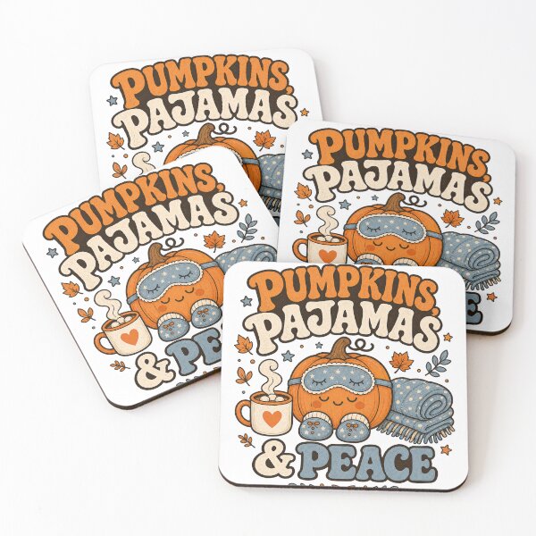 Item preview, Pumpkins Pajamas & Peace Cozy Fall designed and sold by Zenith Design.