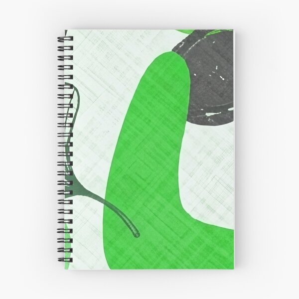 Item preview, Green Abstract Shapes and Ginkgo Leaves Pattern designed and sold by SassyArtistry.
