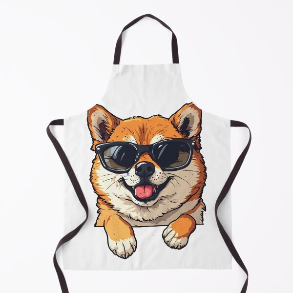Item preview, Cool Shiba Inu Dog Wearing Sunglasses Paws Up designed and sold by Holub Art Studio & design.