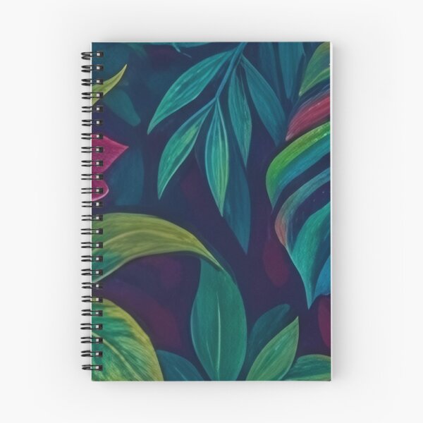 Item preview, Neon Tropical Jungle Monstera and Toucan Pattern designed and sold by SassyArtistry.