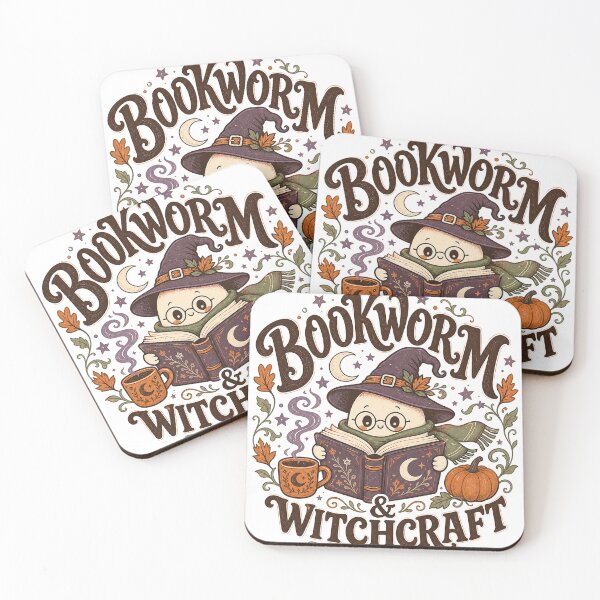 Item preview, Bookworm & Witchcraft Cozy Witchy Fall designed and sold by Zenith Design.