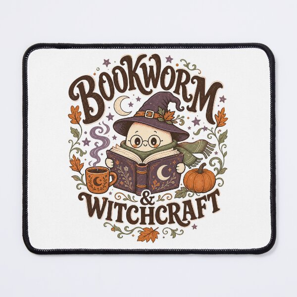 Item preview, Bookworm & Witchcraft Cozy Witchy Fall designed and sold by Zenith Design.