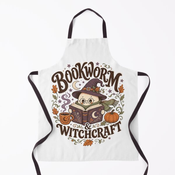 Item preview, Bookworm & Witchcraft Cozy Witchy Fall designed and sold by Zenith Design.