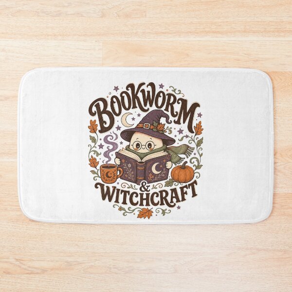 Item preview, Bookworm & Witchcraft Cozy Witchy Fall designed and sold by Zenith Design.